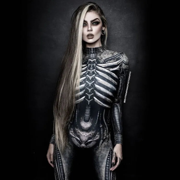 Human Skeleton Costume