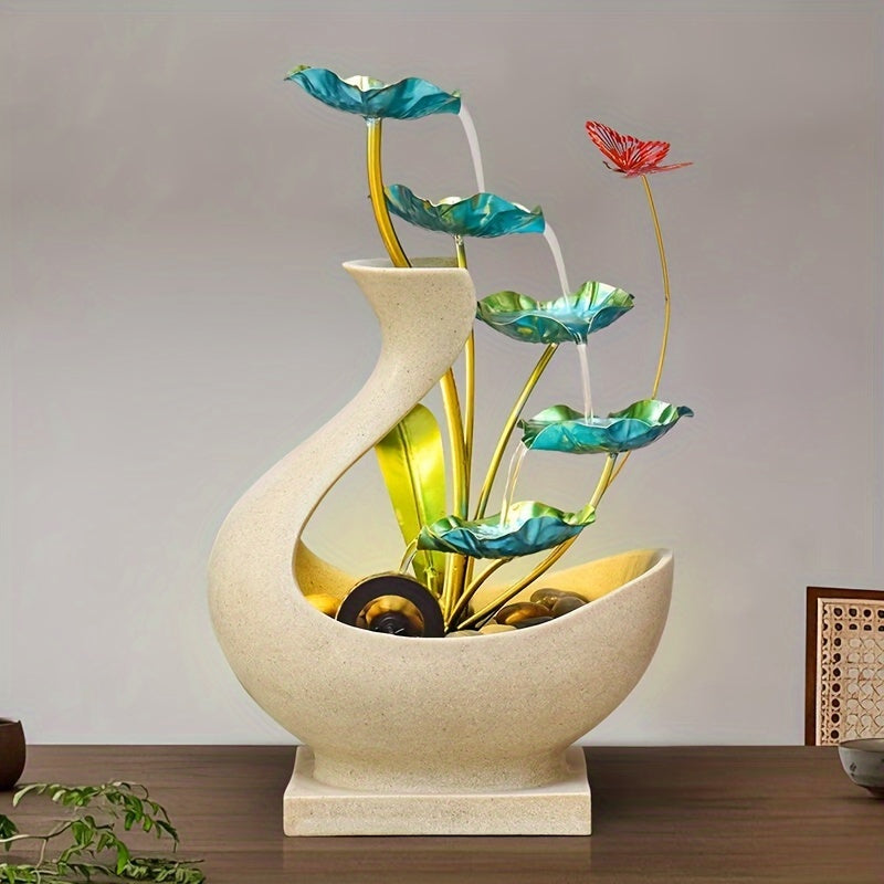 Waterfall Butterfly Desk Fountain