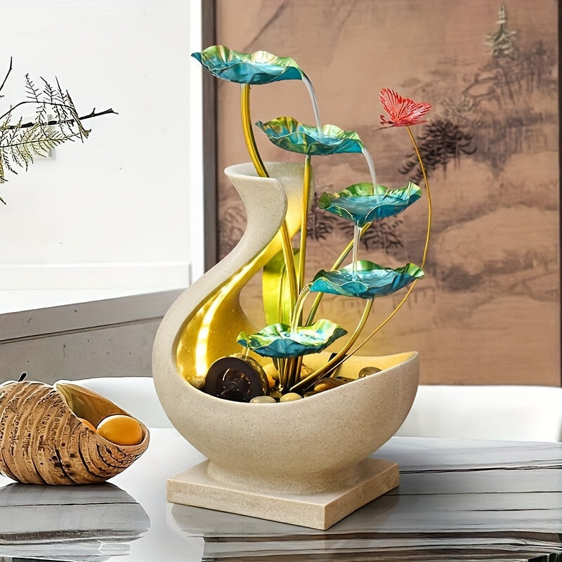 Waterfall Butterfly Desk Fountain