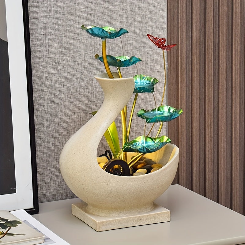 Waterfall Butterfly Desk Fountain