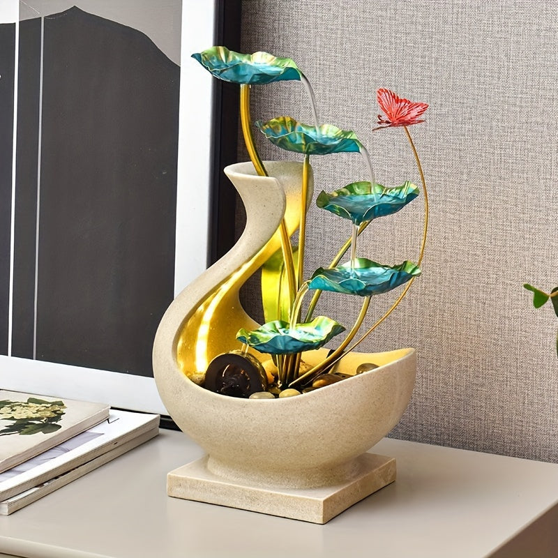 Waterfall Butterfly Desk Fountain