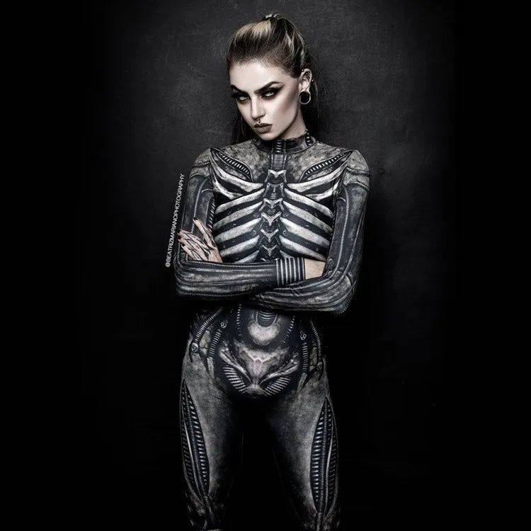 Human Skeleton Costume
