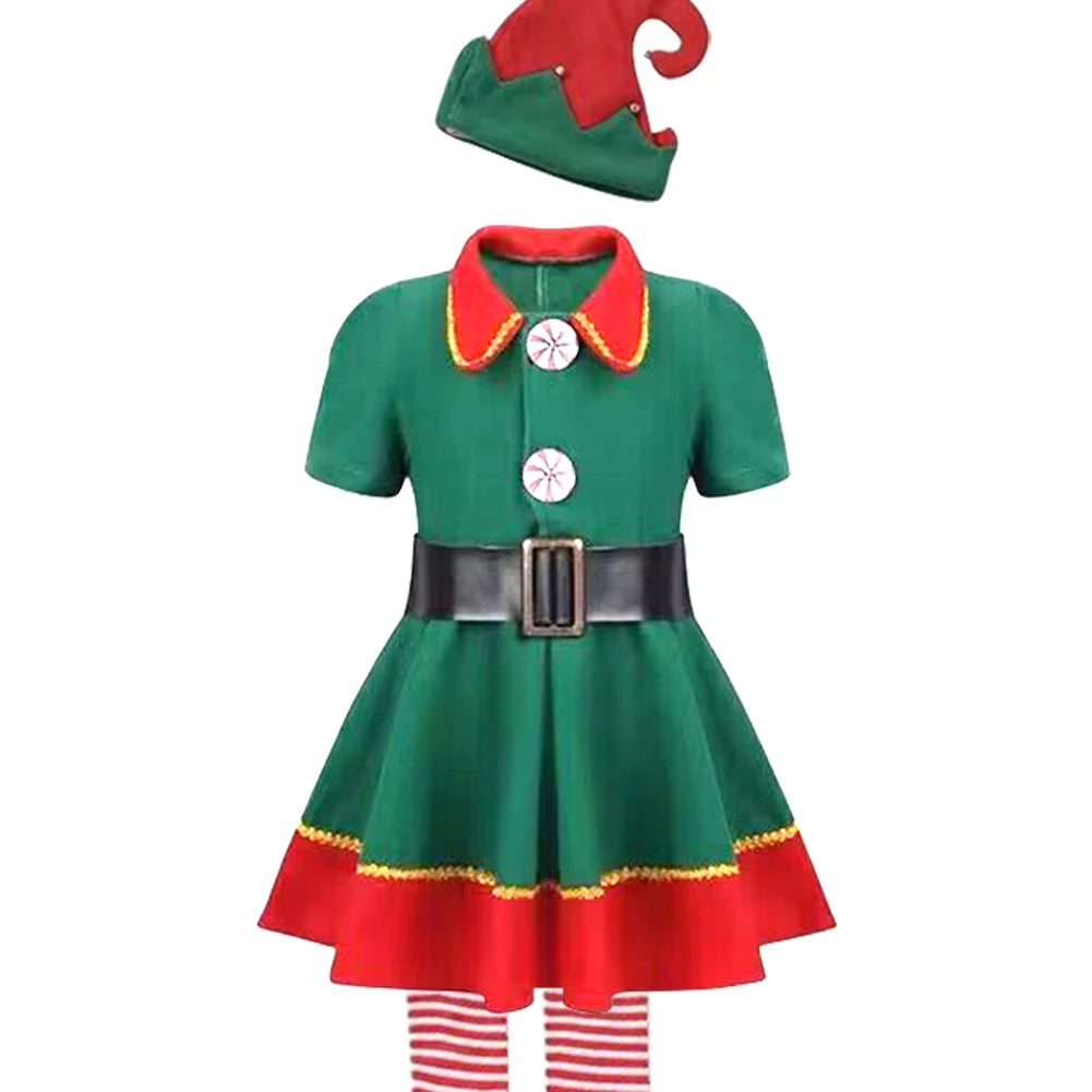 Family Christmas Elf Costume