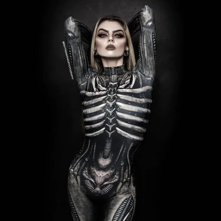 Human Skeleton Costume