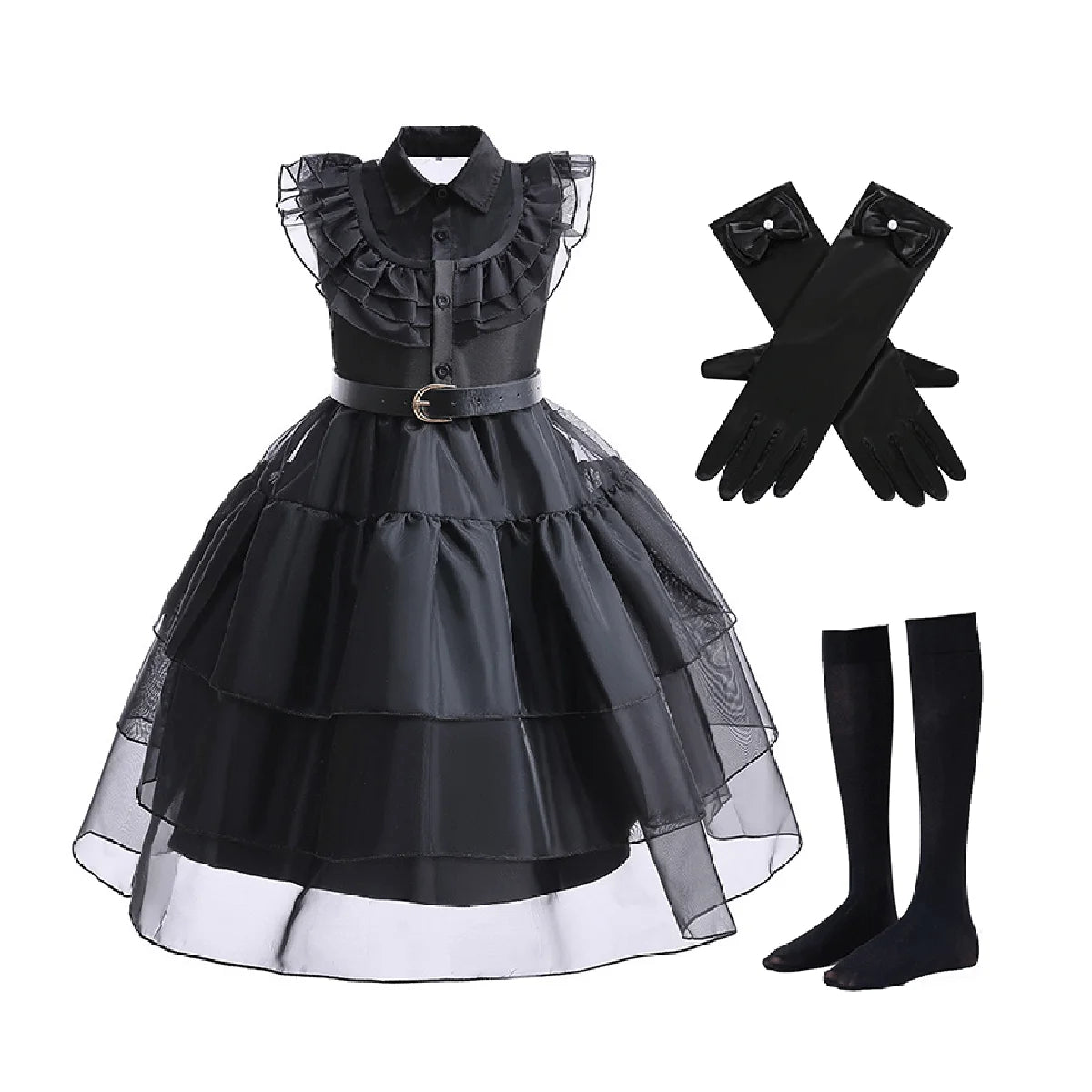 The Addams Family Wednesday Halloween Dress