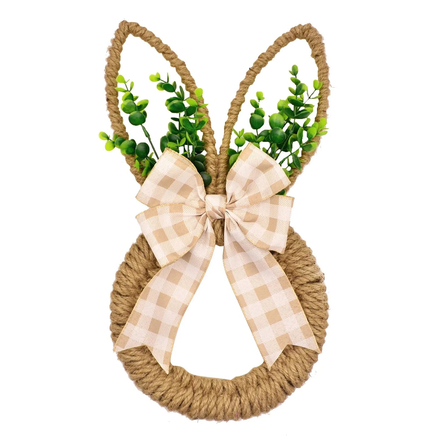 Handicrafts Spring Bunny Wreath