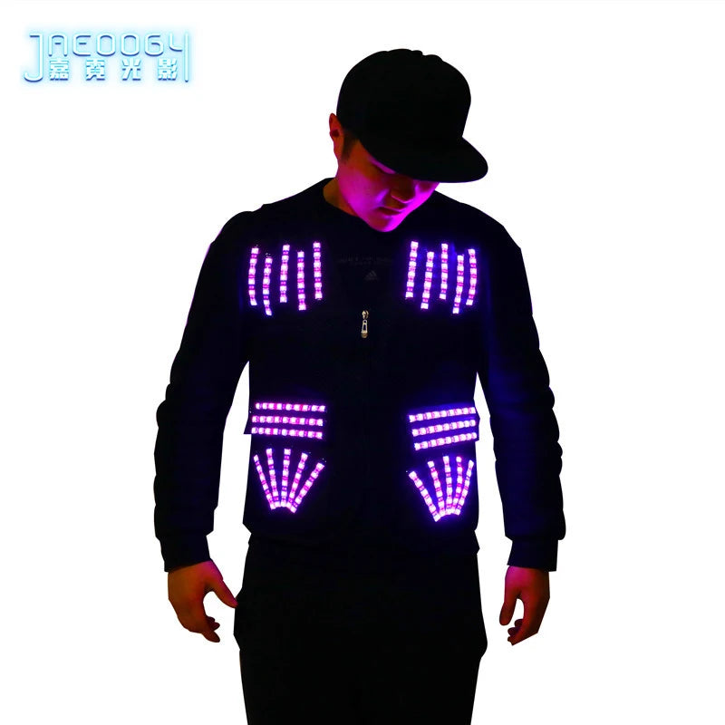 Laser dance costume