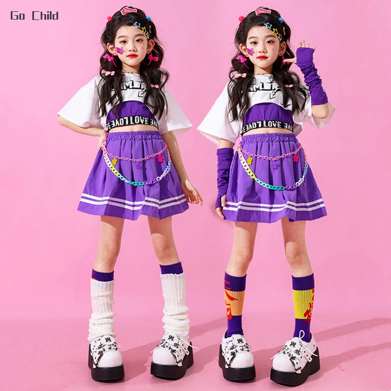 Children Jazz Costumes Clothes Sets