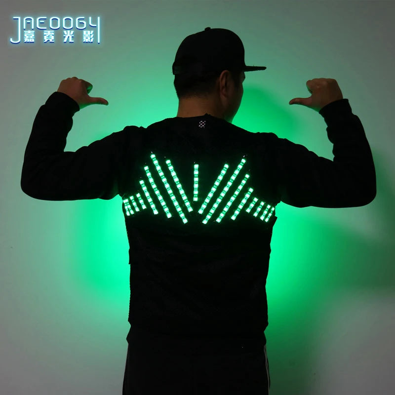 Laser dance costume