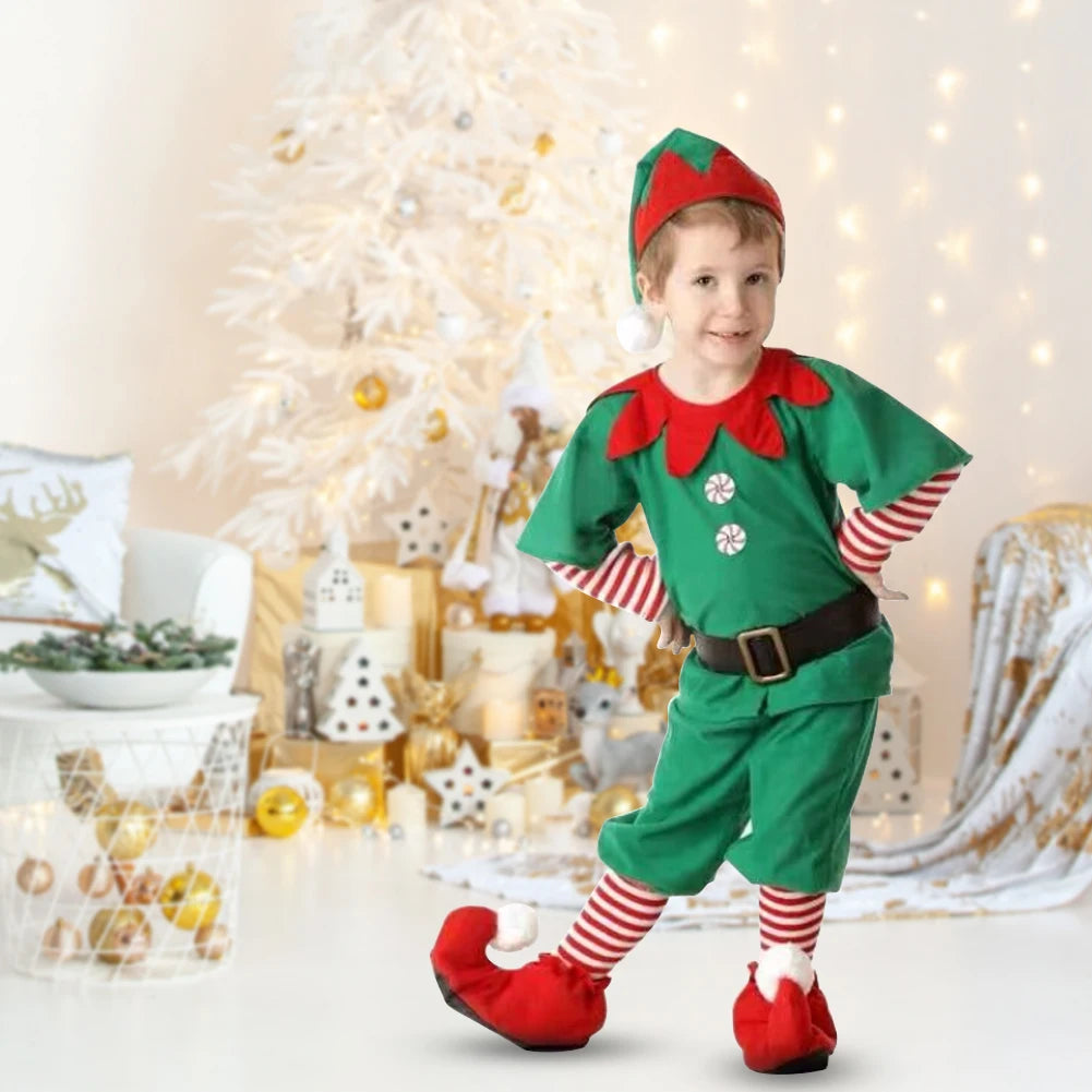 Family Christmas Elf Costume