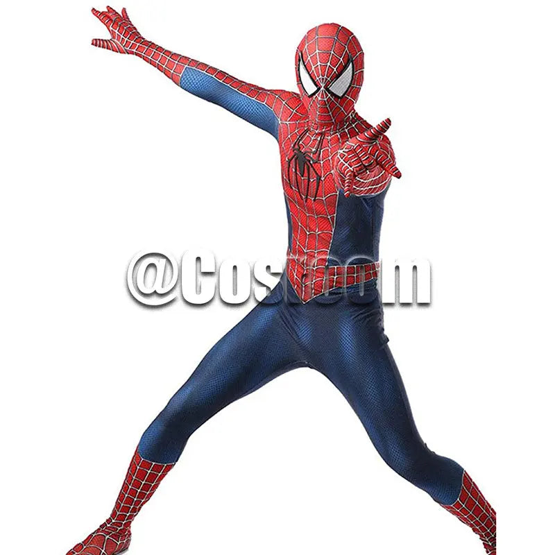 Spiderman Costume Black/Red Halloween Costumes for Adults