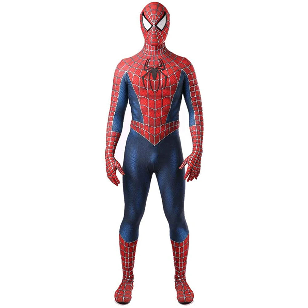 Spiderman Costume Black/Red Halloween Costumes for Adults