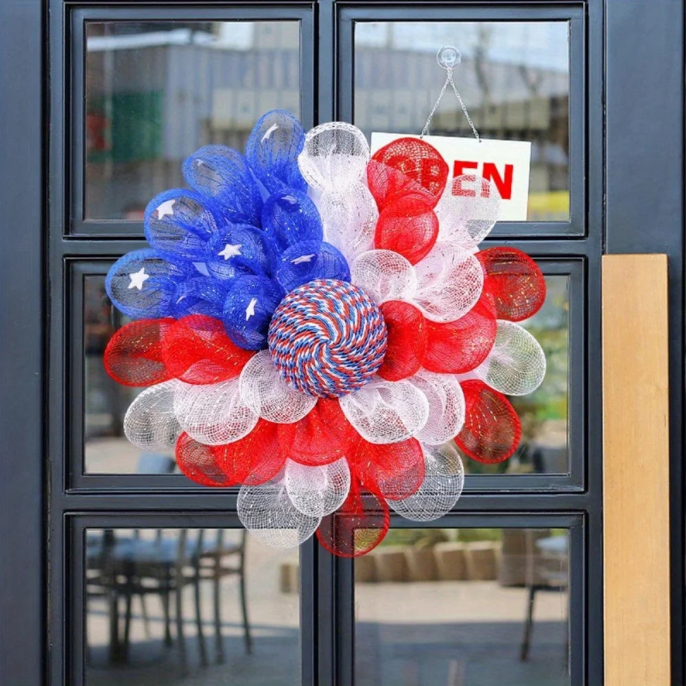 American Flag Wreath
