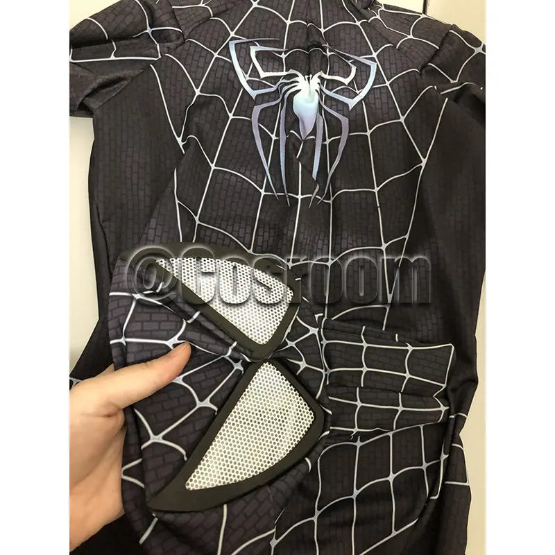 Spiderman Costume Black/Red Halloween Costumes for Adults