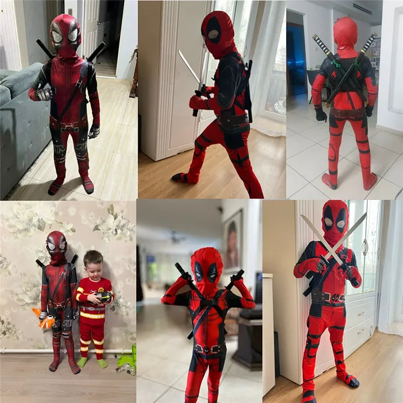 Children Deadpool Halloween Costume