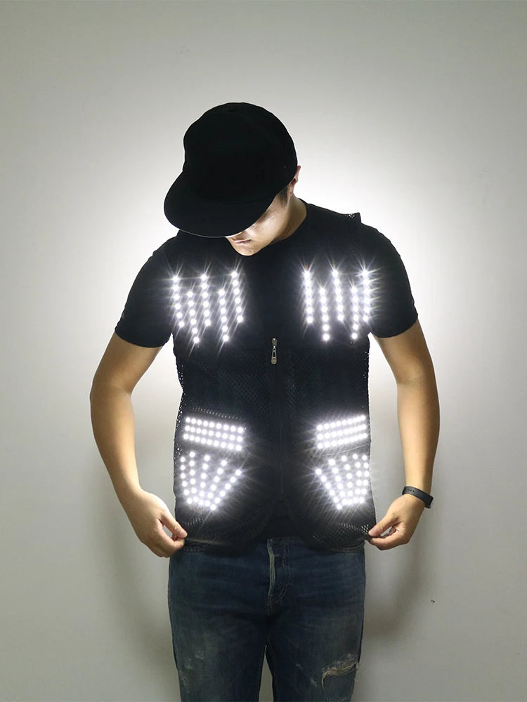 Laser dance costume