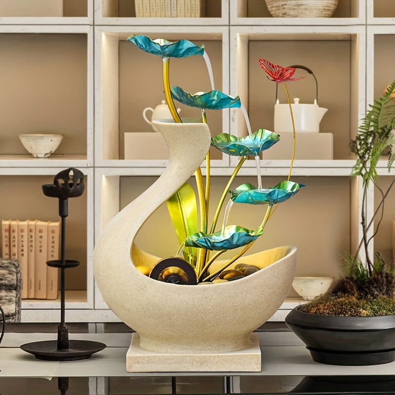 Waterfall Butterfly Desk Fountain